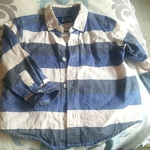Children's Place striped button down